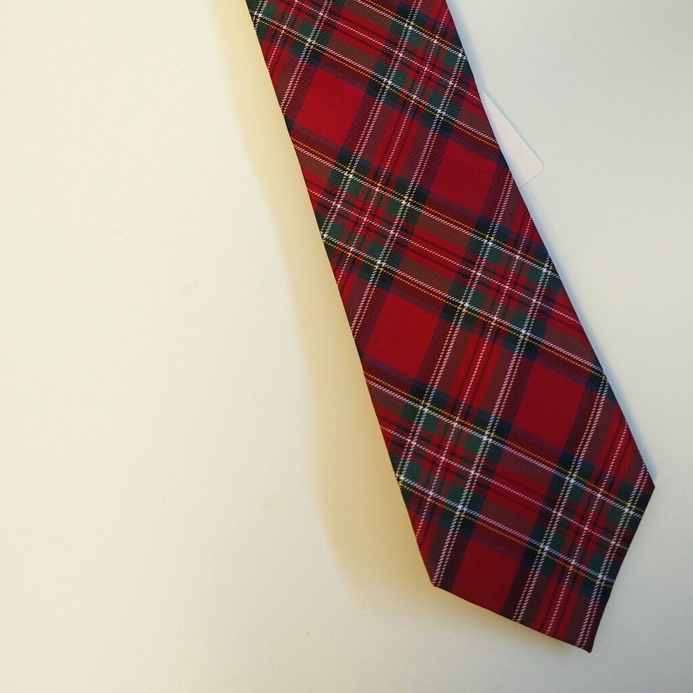 Holiday tie 3 for $20  Izod plaid tie